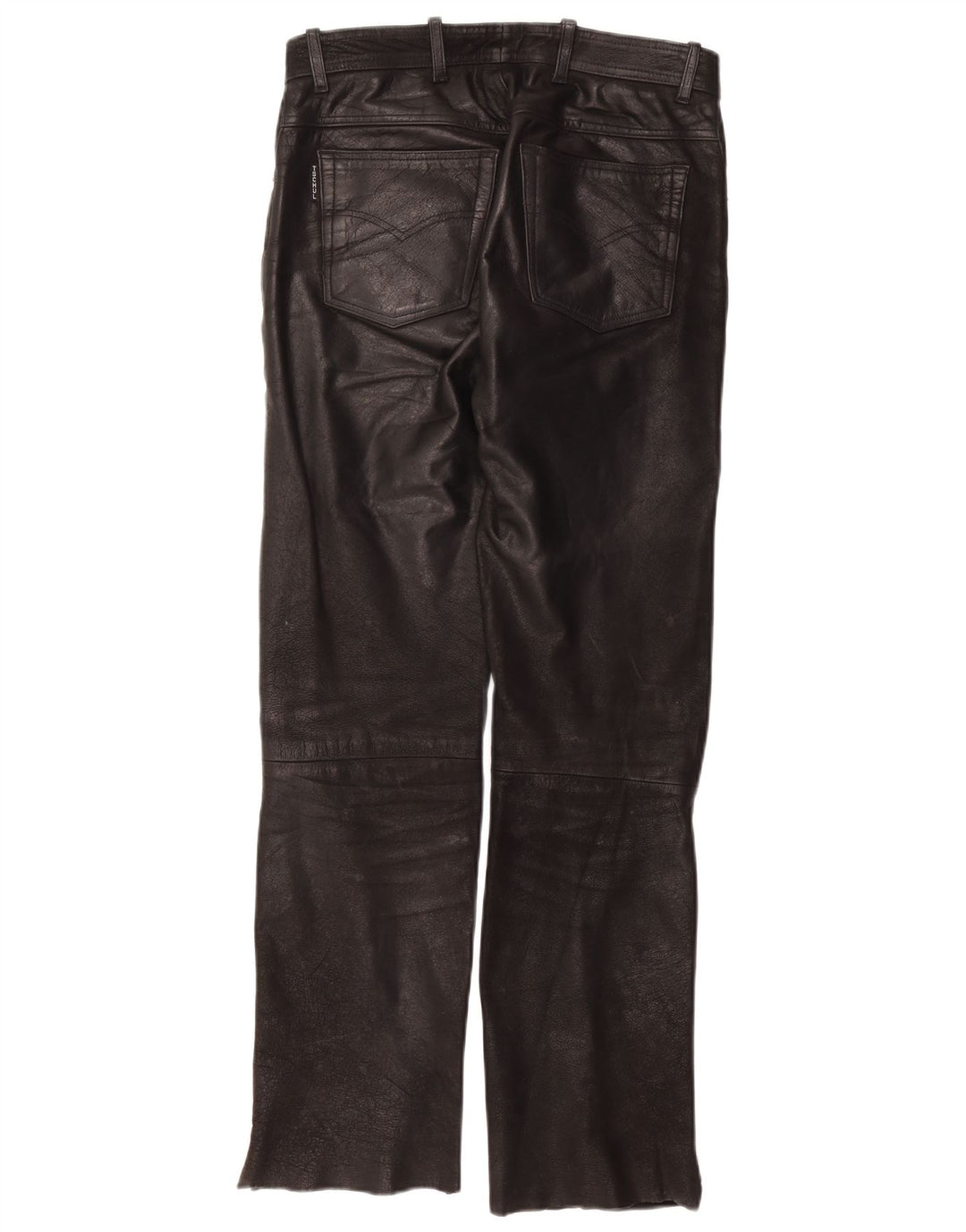 Tschul Mujer Pantalones Rectos Casuales W31 L30 Negro