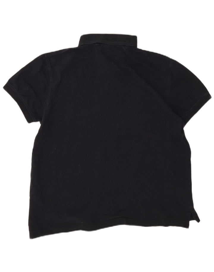 Tommy Hilfiger Polo de corte regular para hombre de algodón azul marino medio