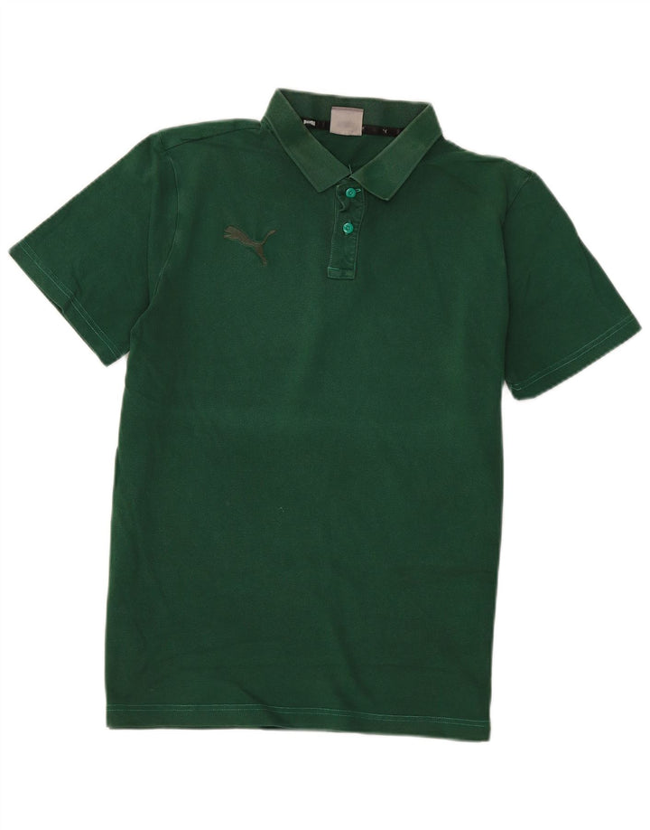 Polo Puma Hombre Verde Medio