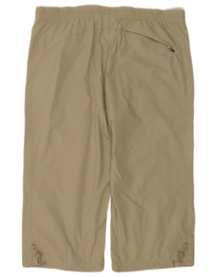 Adidas Hombre Capri Pantalones De Chándal Mediano Caqui Poliéster