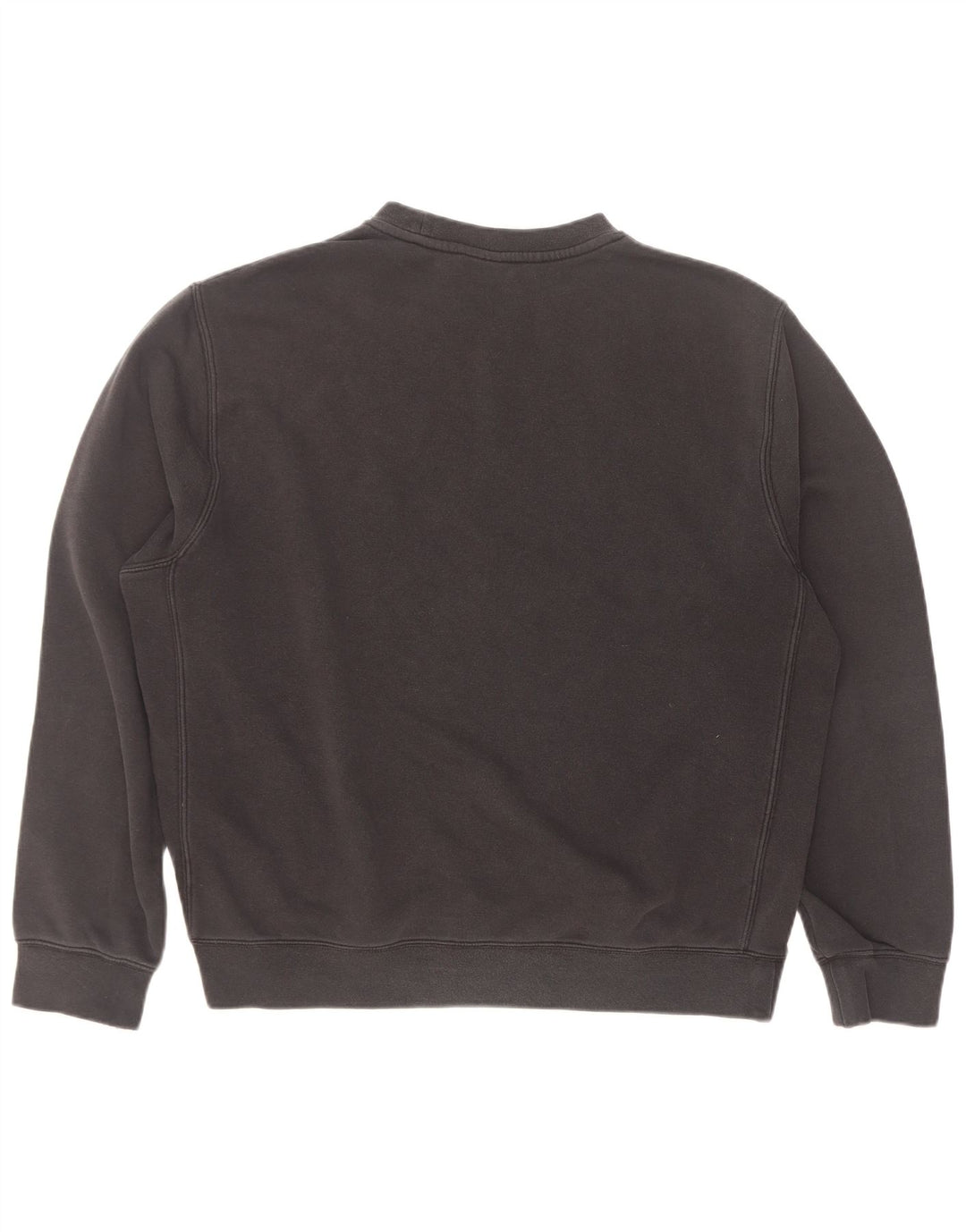 Nike - Sudadera holgada para hombre, jersey de algodón negro mediano