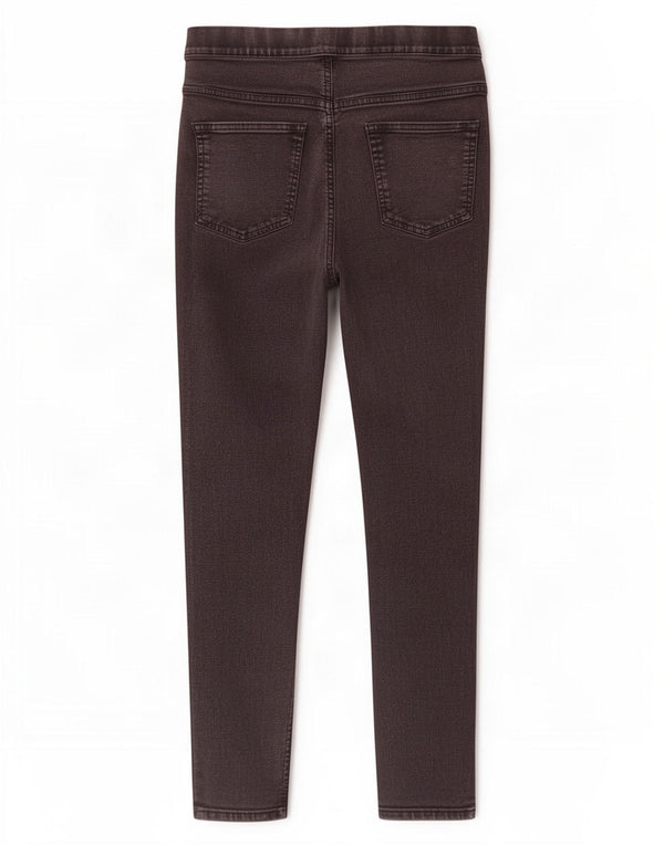 Marks & Spencer Jeans Jegging para Mujer UK 10 Small W26 L26 Algodón Negro