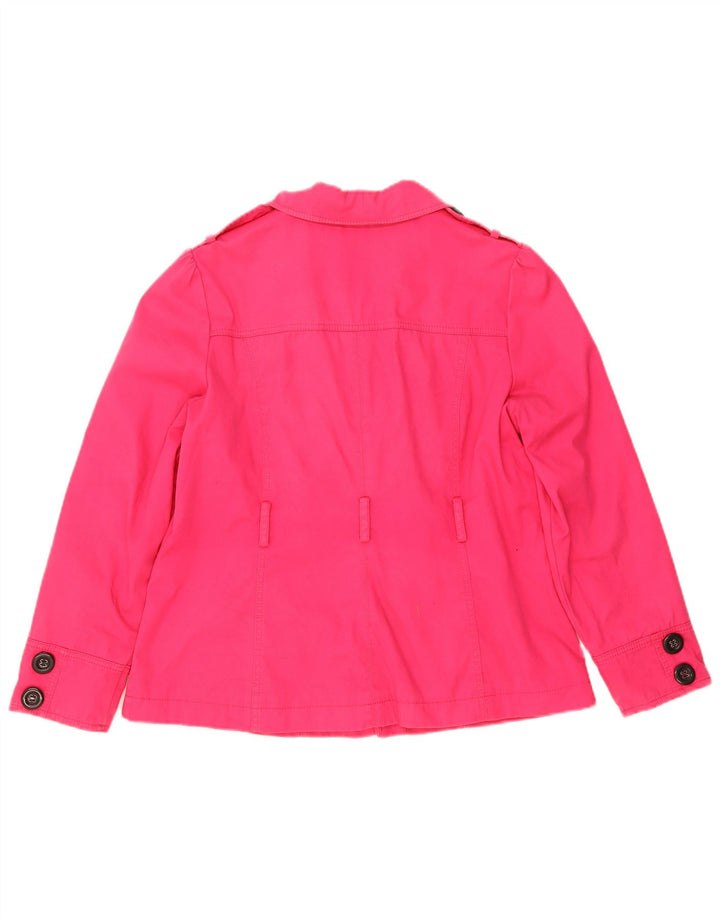Marks & Spencer Chaquetón para mujer UK 46 Grande Algodón rosa