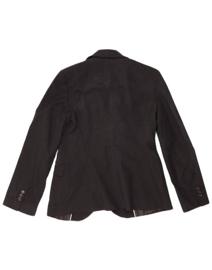 Zara Chaqueta Blazer De 1 Botón para Mujer EU 38 Small Black