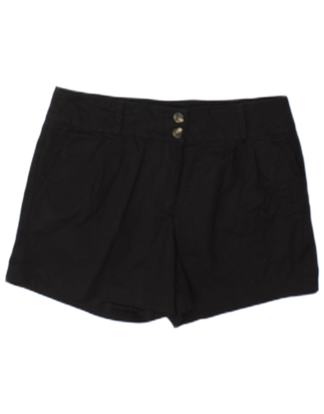 Pantalones cortos chinos Oasis para mujer UK 12 Medium W32 Algodón negro