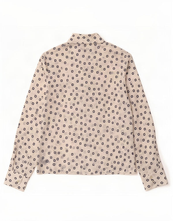 Vintage Womens Shirt IT 48 XL White Geometric