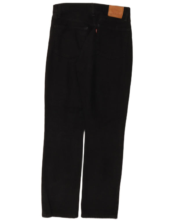 Vaqueros Levi's Mujer 501 Rectos W26 L28 Negro