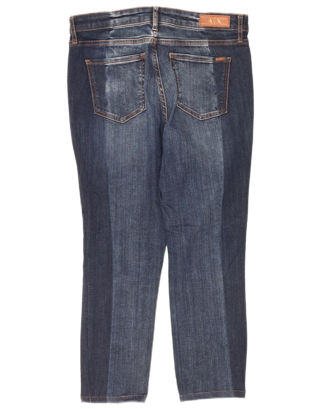 ARMANI EXCHANGE Vaqueros súper ajustados J01 para mujer W29 L23 Azul marino