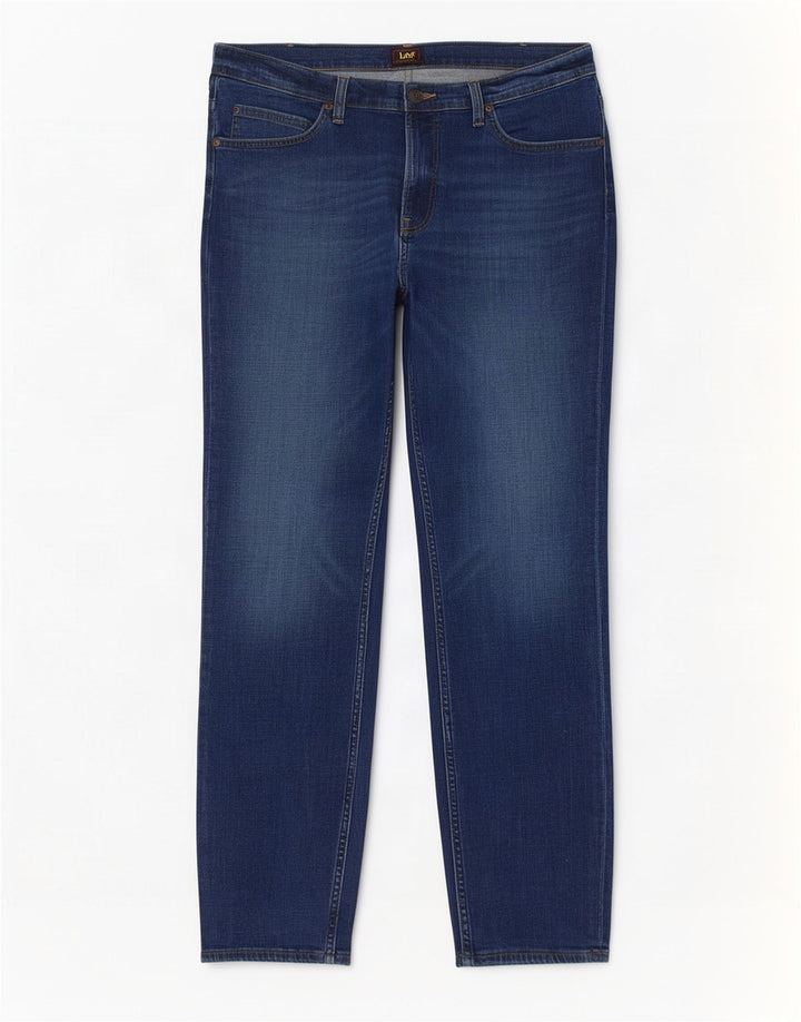 Vaqueros Lee Rider Slim para hombre W34 L30 Algodón azul