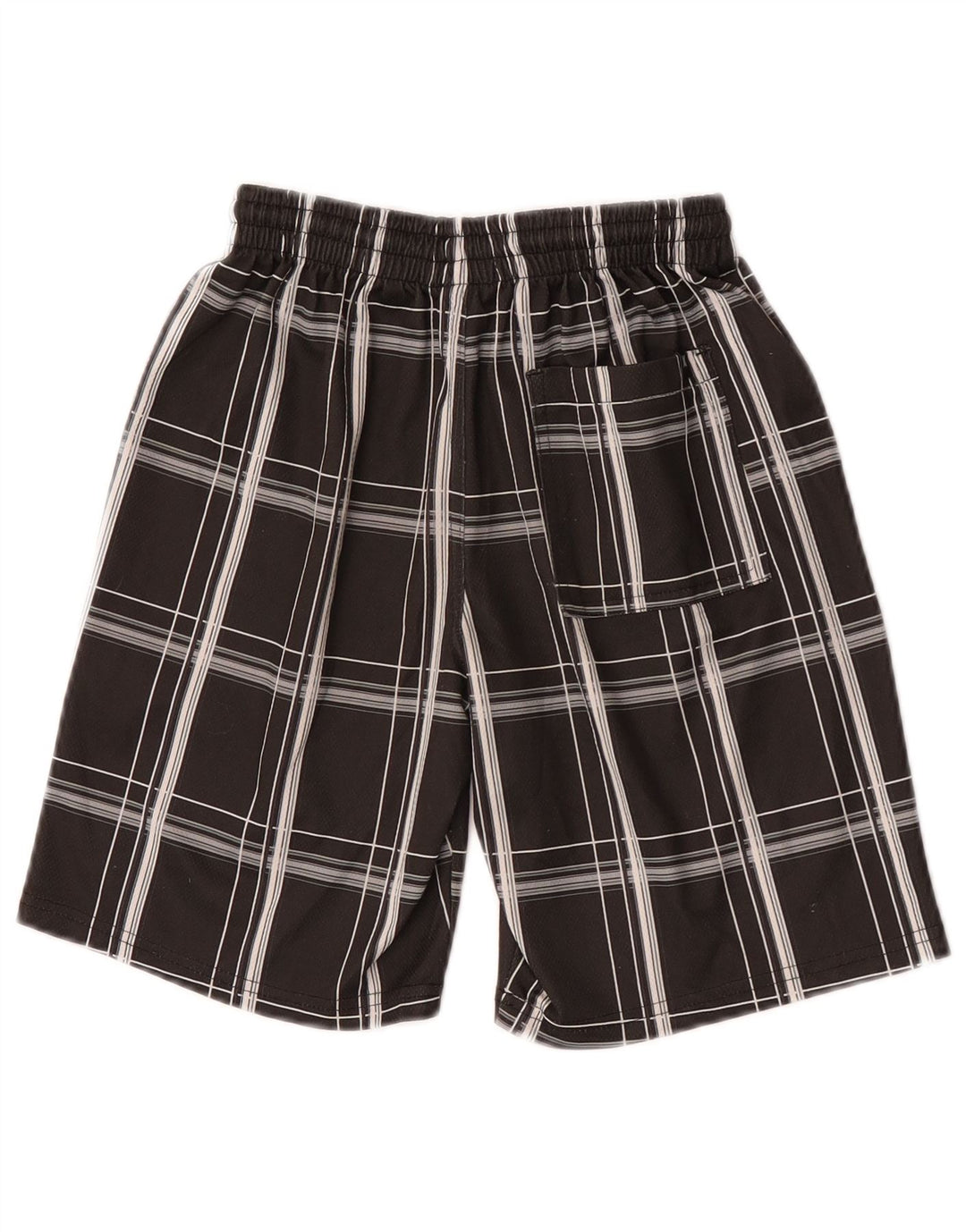 Hurley Shorts deportivos para niño 8-9 años Small Gris Cuadros Poliéster