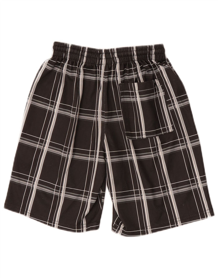 Hurley Shorts deportivos para niño 8-9 años Small Gris Cuadros Poliéster