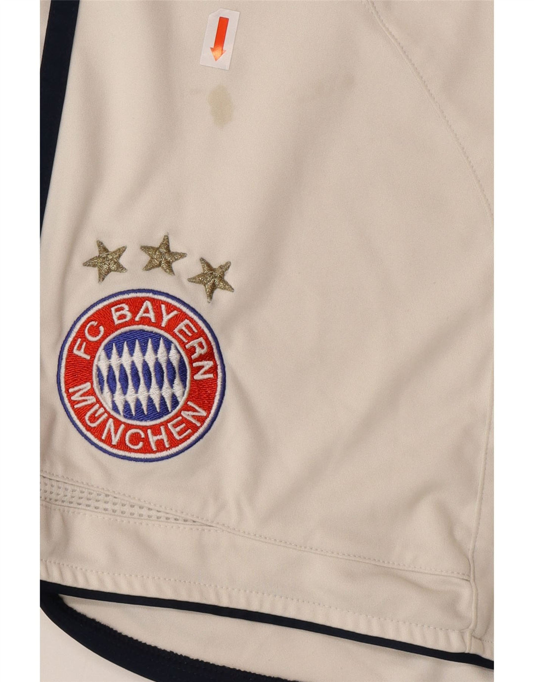 ADIDAS FC Bayern München - Pantalones cortos deportivos para hombre, talla 42, color blanco