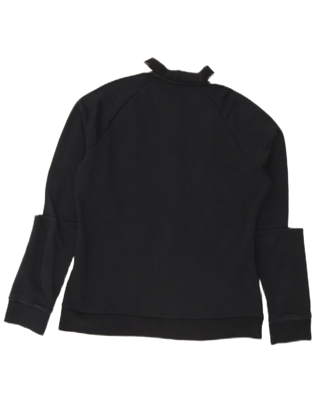 Puma Chaqueta de chándal para mujer UK 40 Mediana Negro Colorblock Algodón