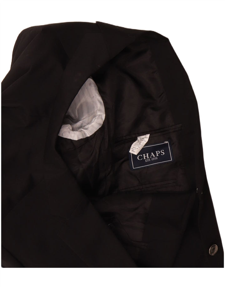 CHAPS Chaqueta tipo blazer de 2 botones para hombre UK 38 Medium Black