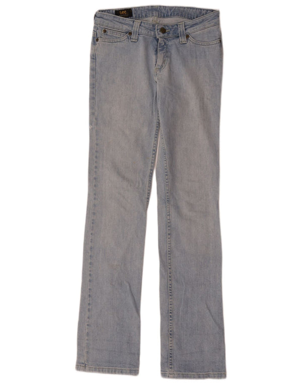 Vaqueros Lee Maddox Slim para Mujer W28 L33 Algodón Azul