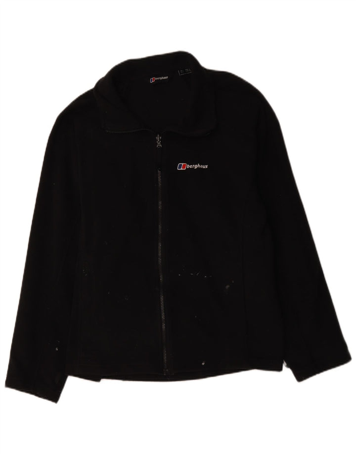 Berghaus Chaqueta polar para hombre UK 40 Large Poliéster negro