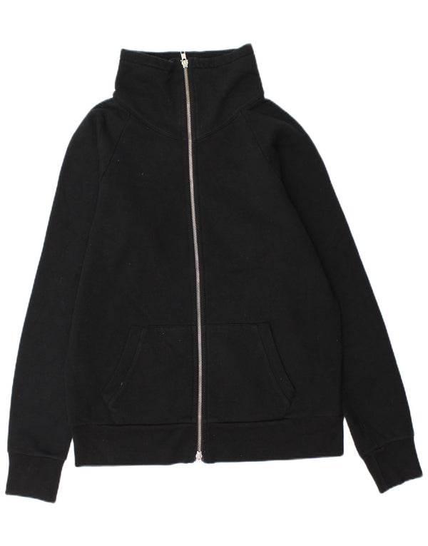 J. Crew Chaqueta de chándal para hombre UK 10 Small Black Cotton