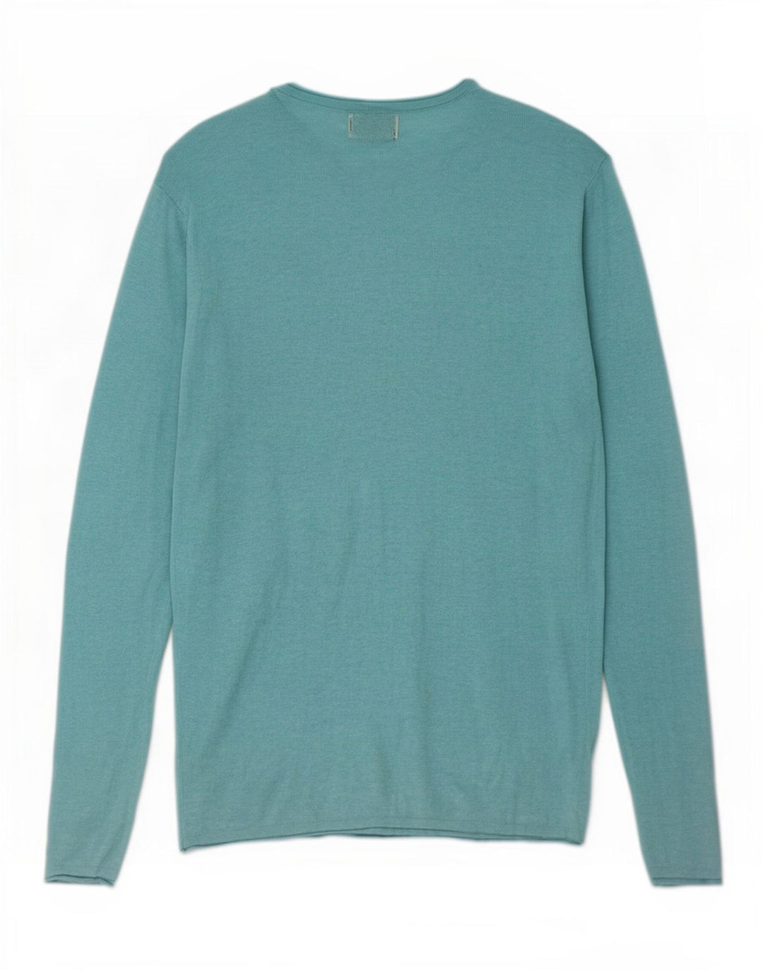 Zara Hombre Top Manga Larga XL Turquesa