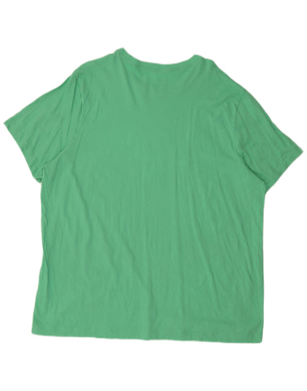 Nike Camiseta gráfica para hombre Top 2XL Algodón verde