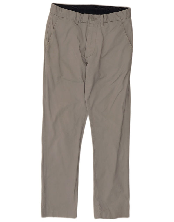 Marks & Spencer Pantalones chinos ajustados para hombre W30 L29 Algodón gris