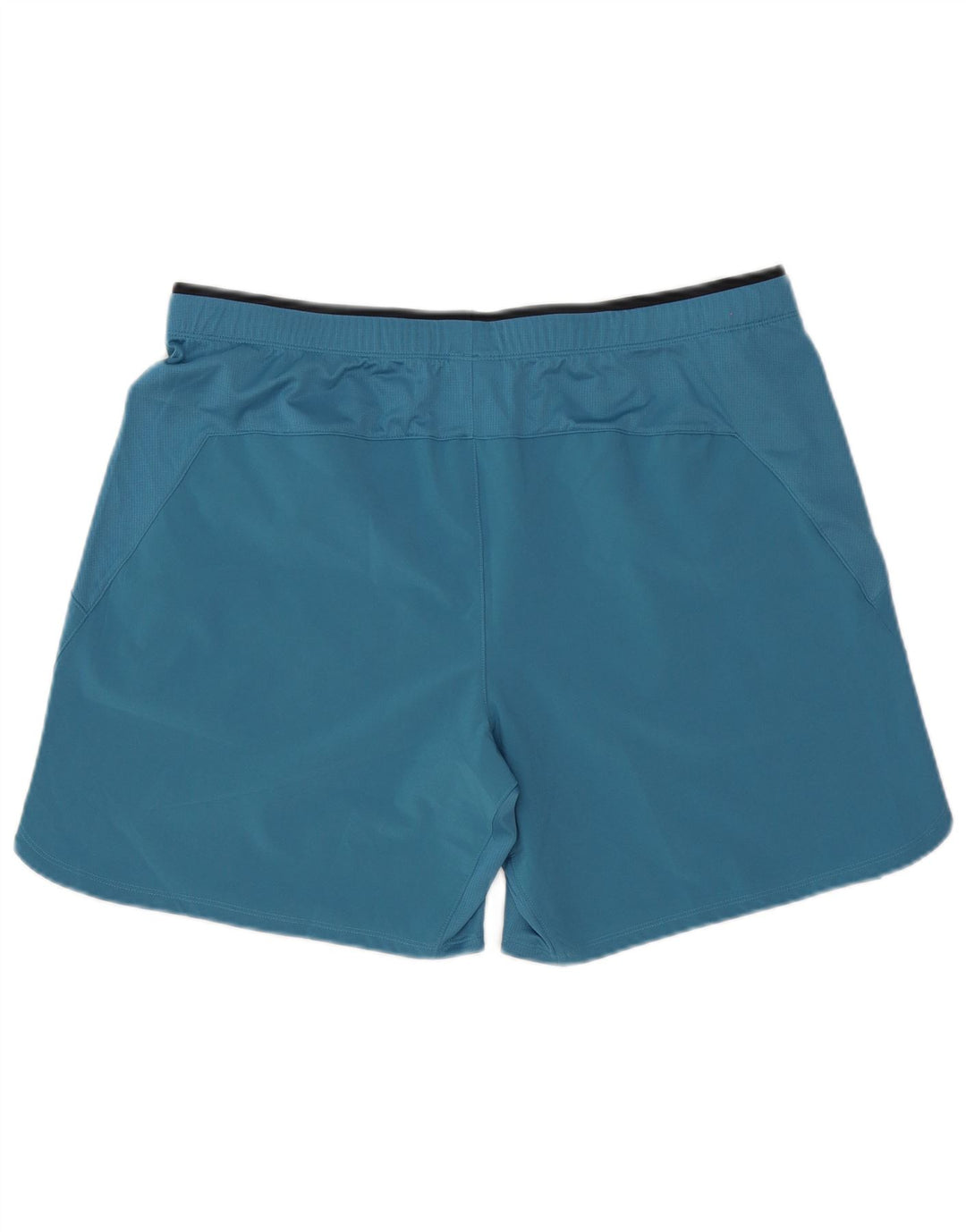 Reebok - Pantalones cortos deportivos para hombre, poliéster azul grande