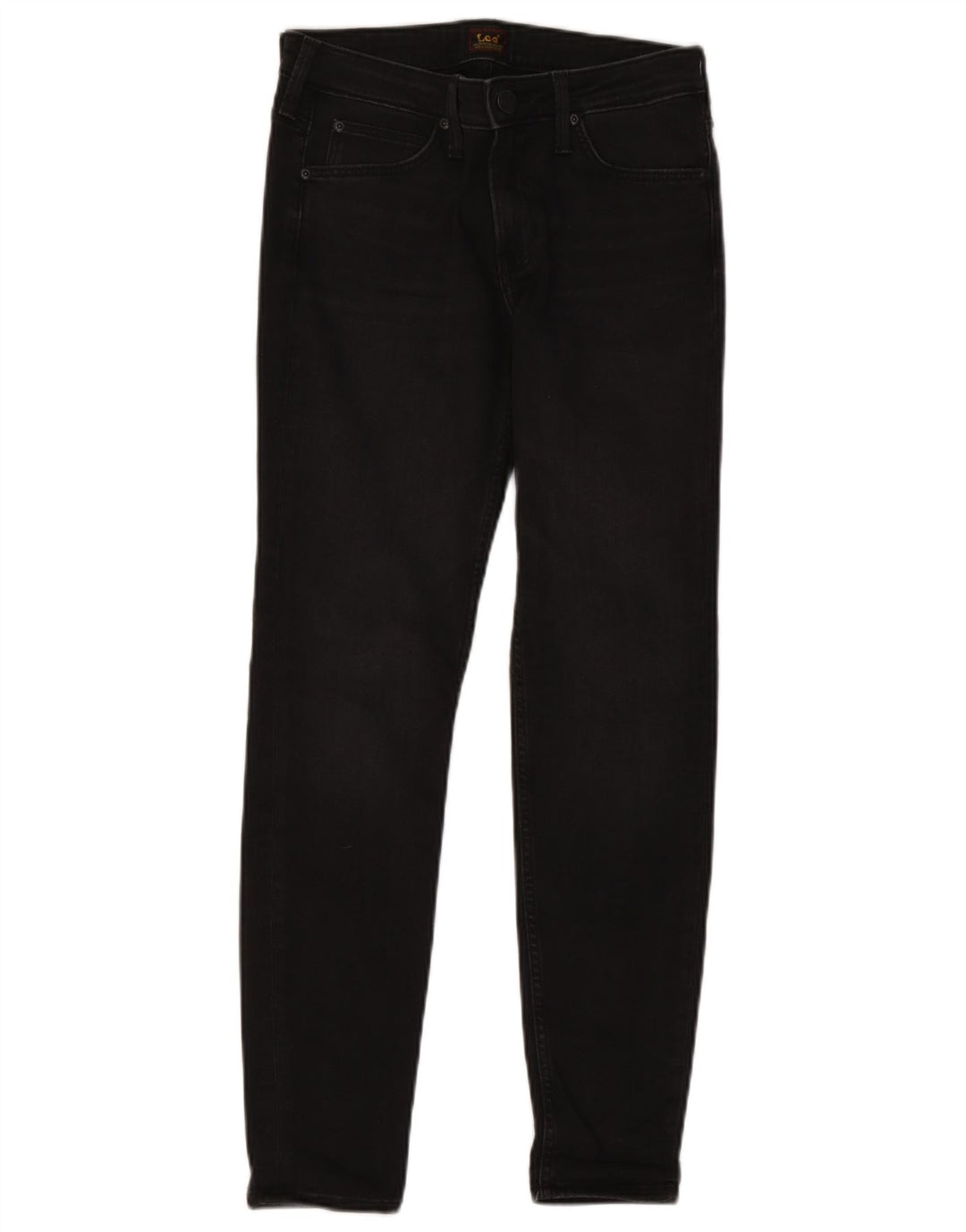 Jeans Ajustados Lee Mujer W28 L27 Algodón Gris