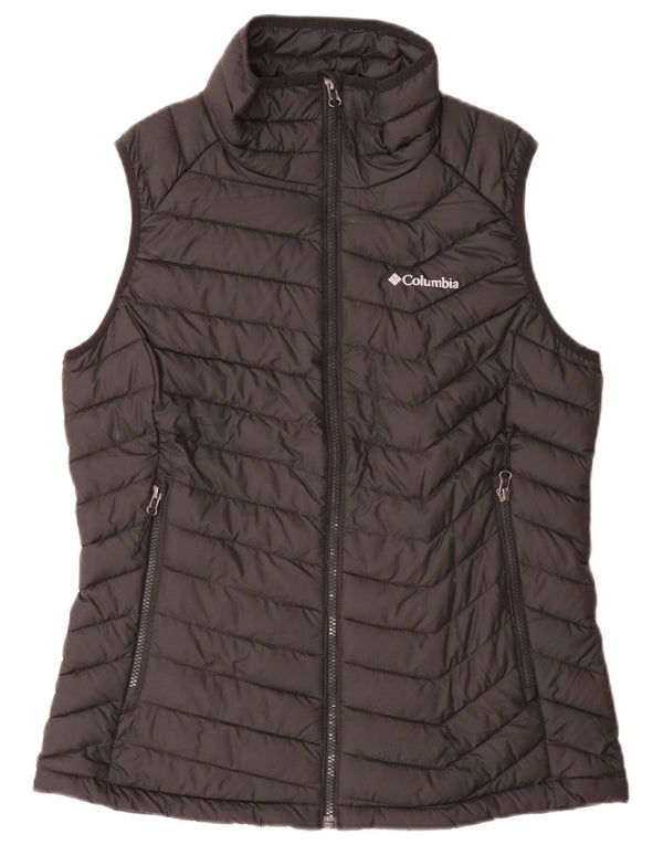 Columbia Chaleco acolchado Omni-Heat Graphic para mujer UK 46 Grande Poliéster negro