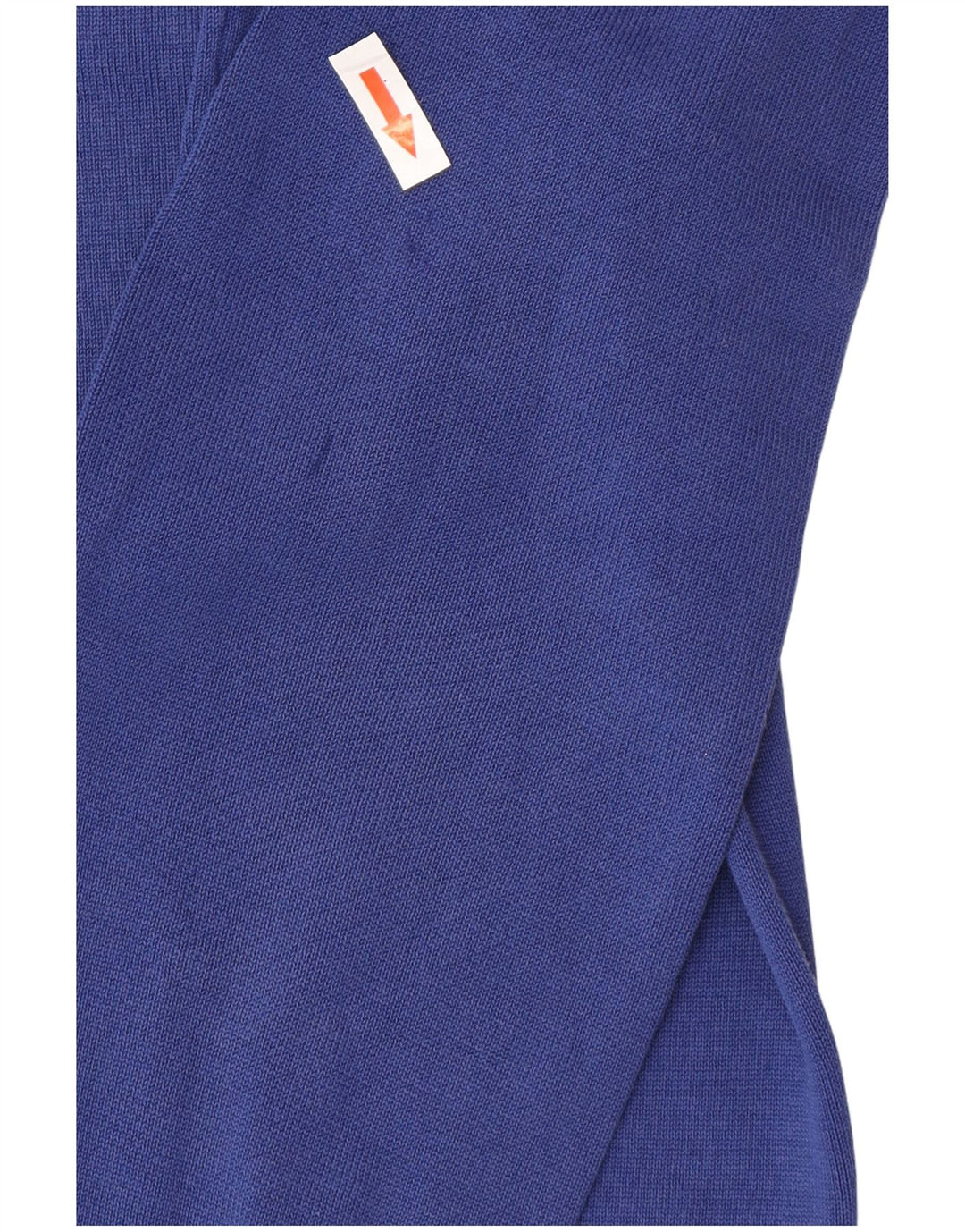 Armani Jeans Jersey de cuello redondo para hombre, jersey de algodón azul pequeño