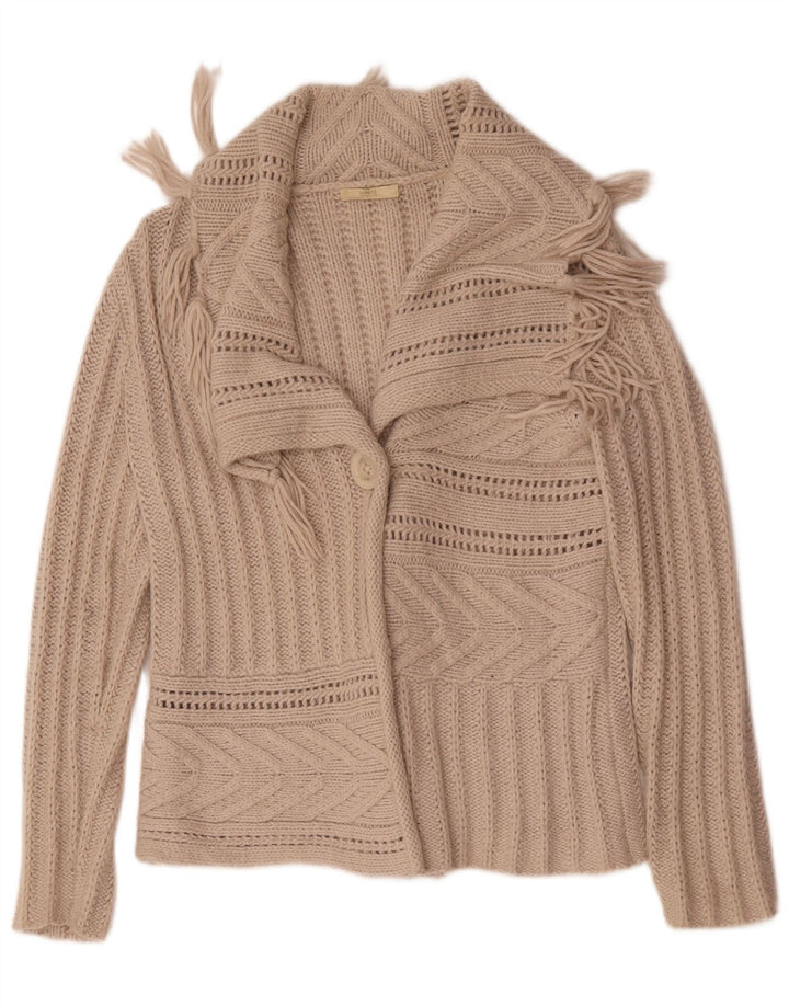 Marks & Spencer - Cárdigan para mujer (talla 40), acrílico gris grande