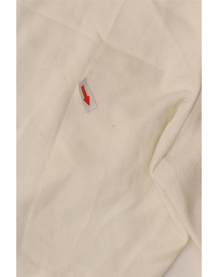 Sergio Tacchini Pantalones cortos casuales para mujer IT 46 Large W32 Bloque de color blanco
