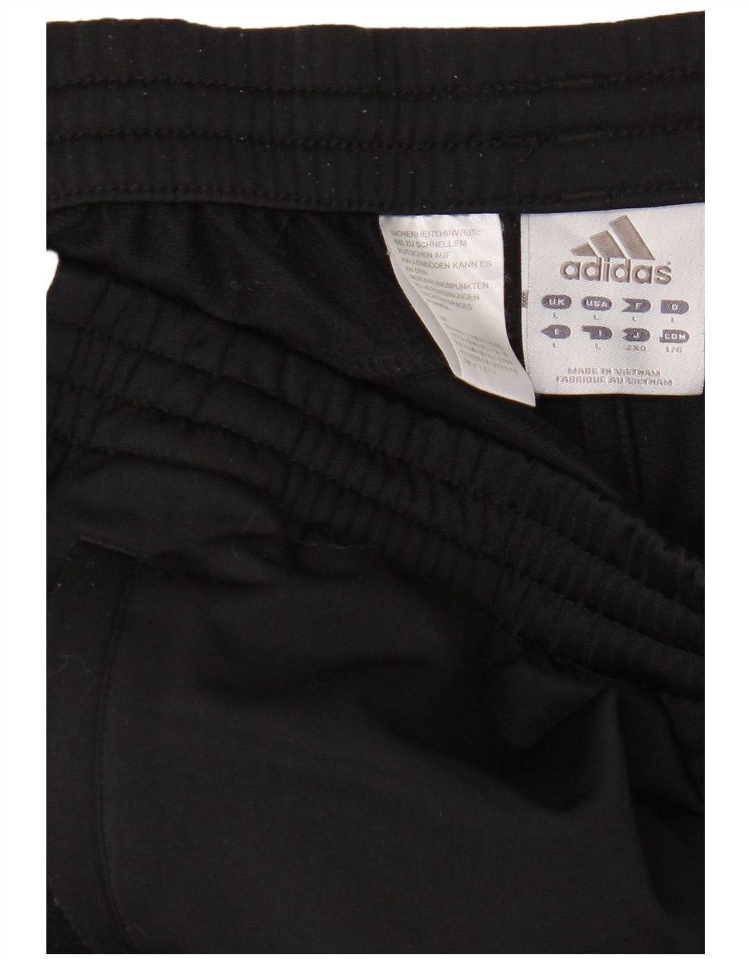 Pantalón De Chándal Adidas Hombre Grande Negro Poliéster