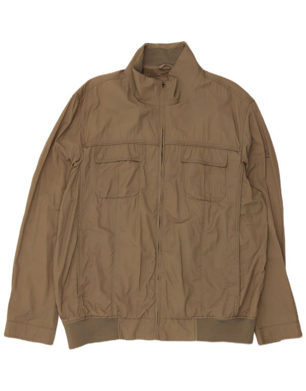 Navigare Chaqueta utilitaria para hombre UK 48 4XL Caqui
