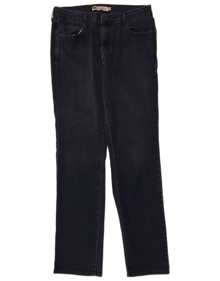 LEVI'S Jeans rectos 506 para mujer US 10 Grande W32 L32 Azul