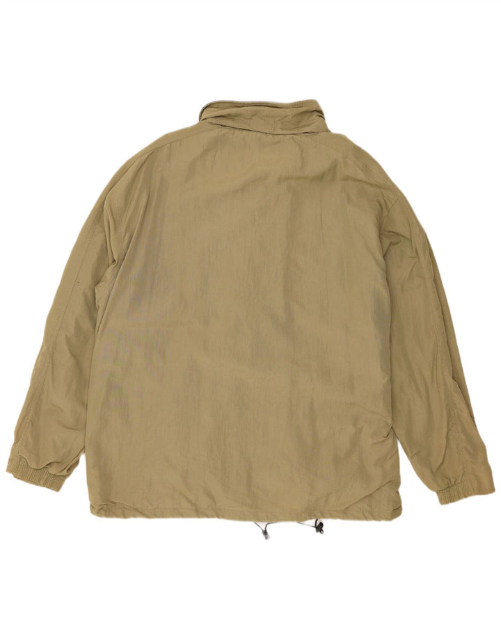 Diadora Chaqueta impermeable para hombre UK 40 Large Caqui Poliamida