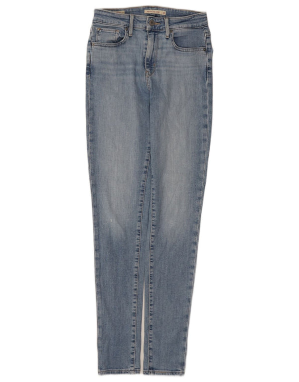 Levi's Vaqueros pitillo de talle alto 721 para mujer W26 L30 Azul