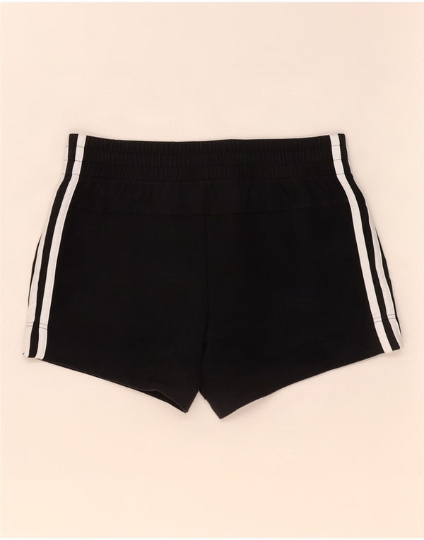 Adidas Pantalones cortos deportivos para mujer UK 8/10 Small Black Cotton
