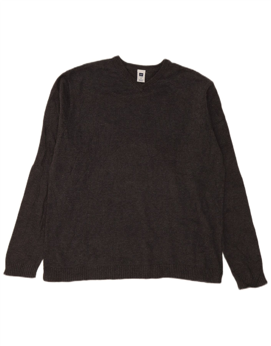 Gap Jersey Con Cuello En V De Algodón Gris Medio Para Hombre