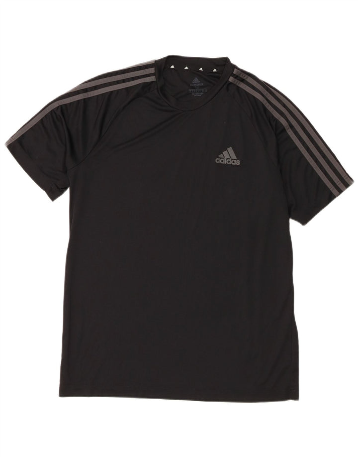 Adidas Hombre Aeroready Camiseta Top Mediano Negro Poliéster