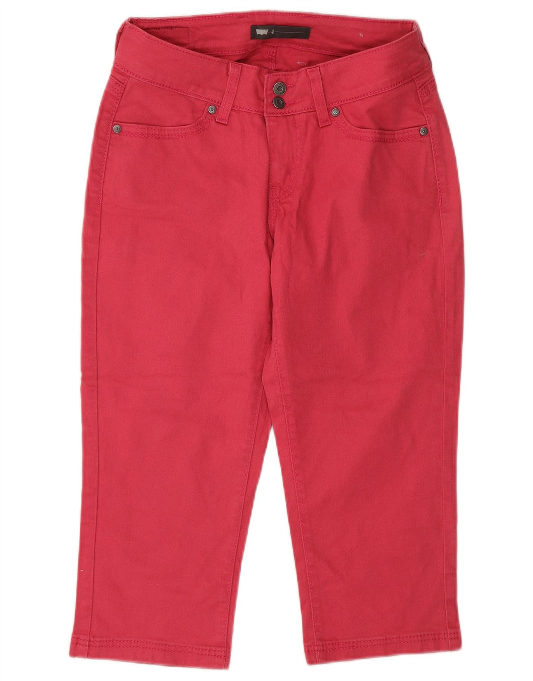 Levi's Capri Jeans para mujer US 4 Small W27 L20 Algodón rosa