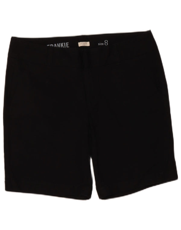 J. CREW Frankie Chino Shorts para mujer US 8 Medium W34 Algodón negro