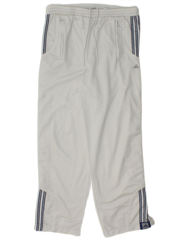 Pantalón De Chándal ADIDAS Hombre Mediano Blanco Poliéster