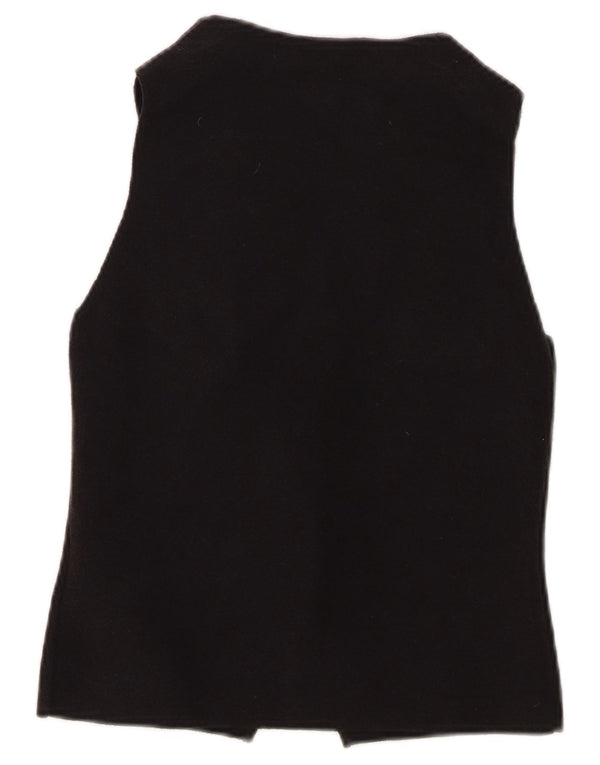 Cos Chaleco de punto para mujer UK 6 XS Algodón negro