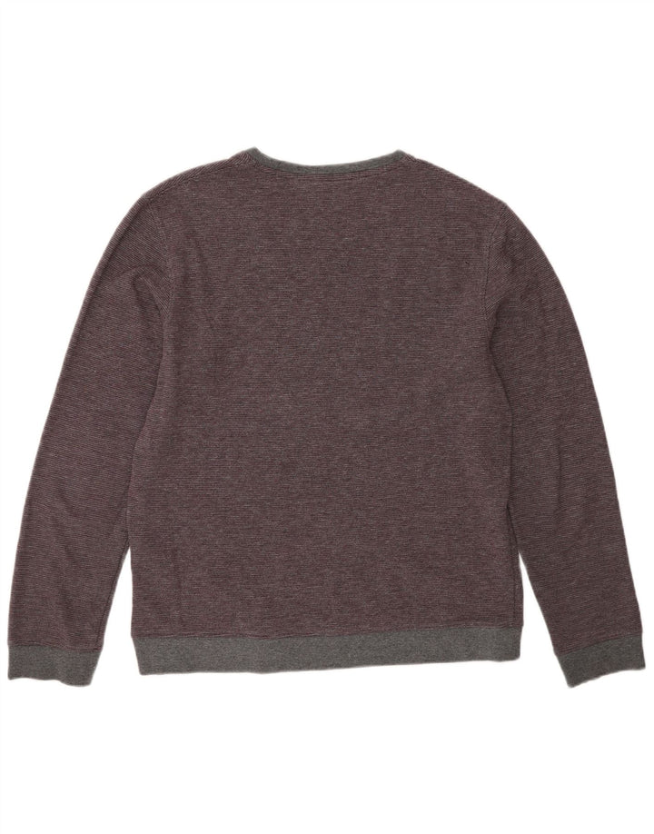 Ted Baker - Jersey de cuello redondo para hombre, talla 3, algodón burdeos mediano