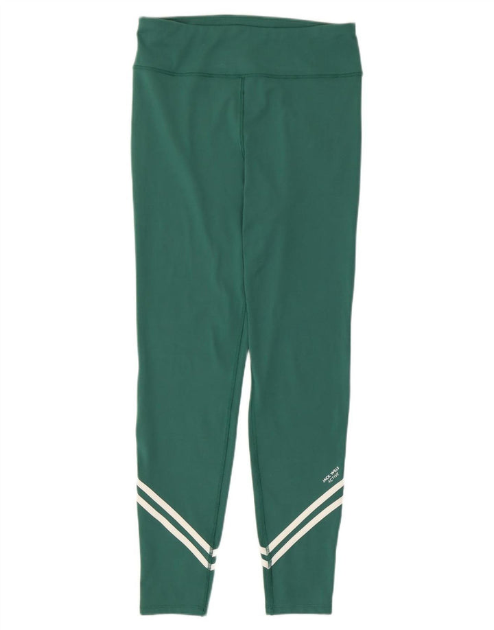 Jack Wills Leggings para mujer Reino Unido 44 Poliéster verde grande