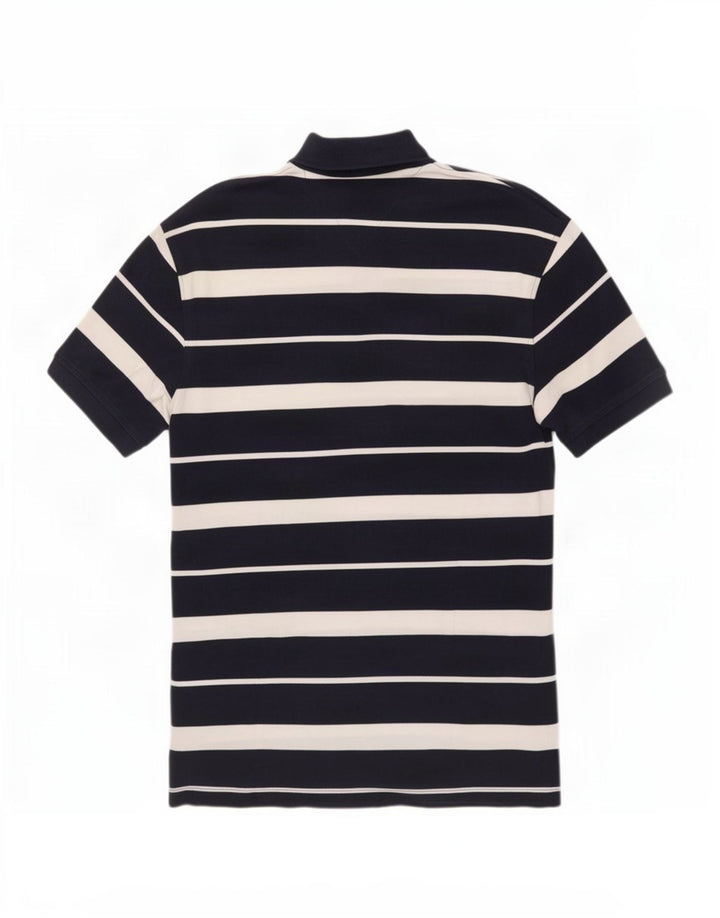 Tommy Hilfiger Polo para hombre grande azul marino a rayas