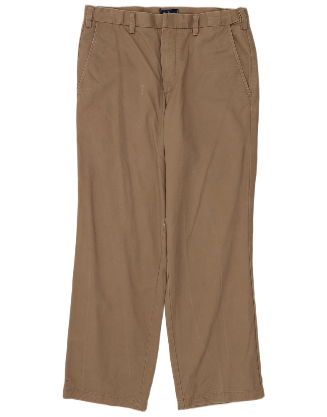 DOCKERS Pantalones chinos rectos de corte clásico para hombre W33 L30 Algodón beige