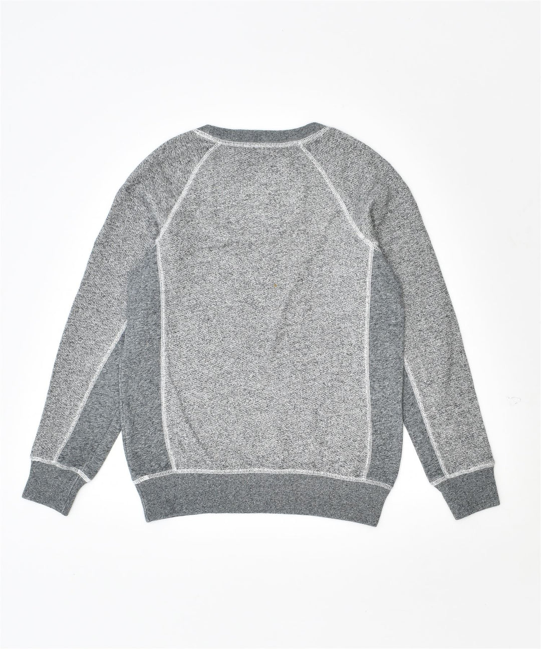 JACK WILLS Womens Sweatshirt Jumper UK 6 XS Grey Cotton | Vintage | Thrift | Second-Hand | Used Clothing | Messina Hembry 